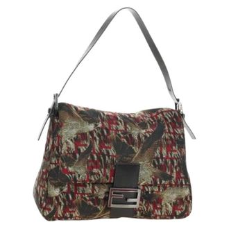 Fendi Pre-owned Vintage Schoudertas - Dames - Pre-owned - Veelkleurig - Maat: ONE Size Leer