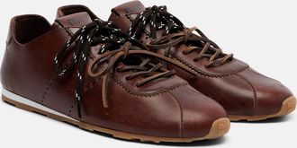 Miu Miu Plume leather sneakers