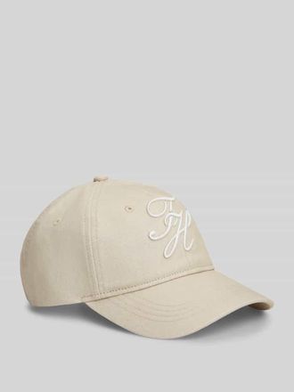 Tommy Hilfiger Basecap mit aufgesticktem Logo in Beige, Gr&ouml;&szlig;e 1