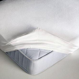 Trade Shop Trade Shop - Cubierta De Colch&oacute;n De Esponja De Un Solo Agua Repelente Esquinas 90x200 + 25 Cm