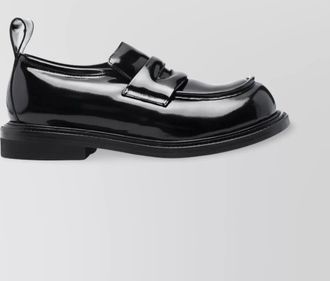 Moschino leather lace-up brogues