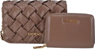 Bebe Luca Crossbody Bag with Wallet in Taupe at Nordstrom Rack