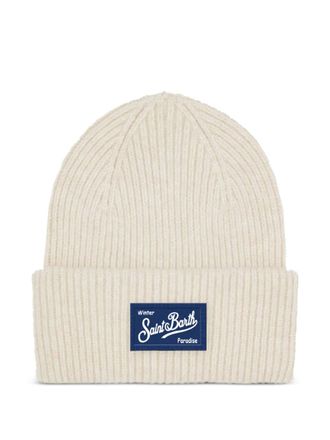 MC2 Saint Barth Berry ribbed beanie - men - Fabric - One Size - Neutrals