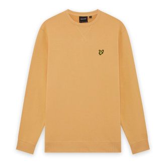 Lyle & Scott Mid Layers Crew Neck Sweatshirt - Heren - Sweatshirts & Hoodies - Oranje - Maat: 2XL Katoen