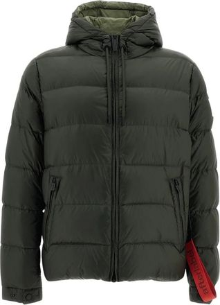 Afterlabel Verbier Puffer Jacket - Heren - Jassen - Groen - Maat: L Zijde
