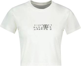 Maison Margiela Mujer, Camisetas, Blanco, Talla: M