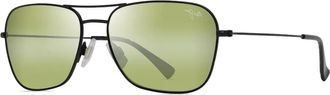 Maui Jim Occhiali da sole Naauao con montatura stile pilota - Nero