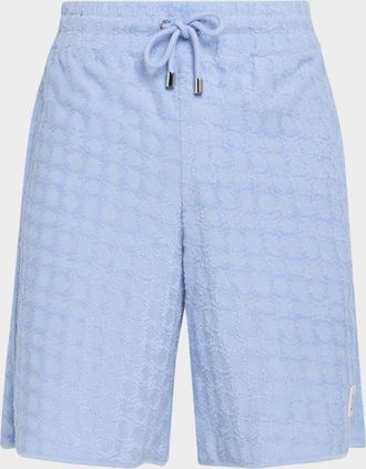 Amiri Men & apos;s MA Quad Towelling Pull-On Shorts