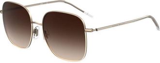 BOSS Boss 1336/S Y3R/HA Womens Sunglasses Gold Size 58
