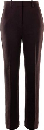 Circolo 1901 Womens Flared Fleece Dress Pant In Chicory