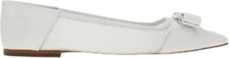 Ferragamo Ballet Flat Shoes, Size 5.5