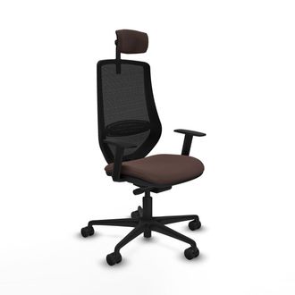 Piqueras y Crespo Piqueras-y-crespo Mardos Silla De Oficina Negro Marr&oacute;n Oscuro
