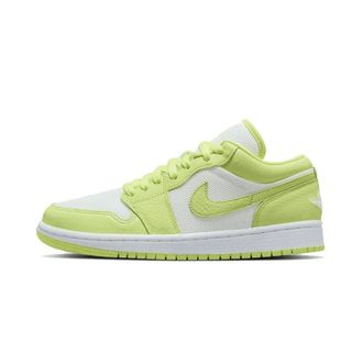 Nike Jordan 1 Low Limelight - unisex - Sport - Wit - Maat: 43 EU Leer