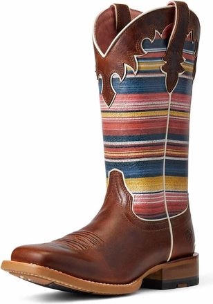 Ariat Womens Fiona Western Boots In Rye Brown