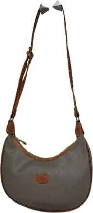 Dior Pre-owned Shoulder Bags, female, Gray, Size: ONE SIZE Pre-owned Leather Shoulder Bag