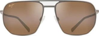 Maui Jim Sharks Cove Zonnebril - unisex - Zonnebrillen - Bruin - 55 MM - Accessoires