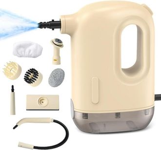 OEM Limpiador A Vapor Multifunci&oacute;n De 1200 W, Limpiador A Vapor De Mano Con 8 Accesorios, Dep&oacute;sito De 300 Ml, Para Eliminar Manchas, Alfombras Y Sof&aacute;s