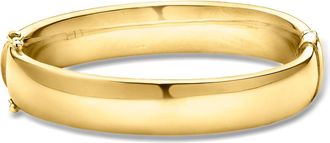 Ross-Simons 12mm 14kt Yellow Gold-Plated Bangle Bracelet