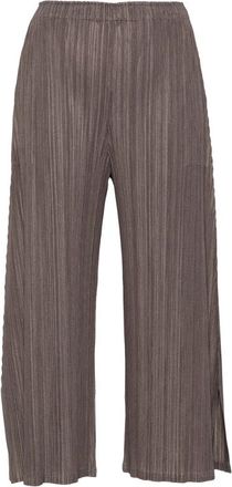 Pleats Please Issey Miyake Pleats Cropped Trousers