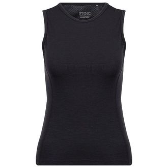 Stoic Merino150 SadjemSt. Tank Merinoshirt f&uuml;r Damen | schwarz