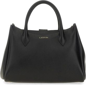 Lanvin Loctave Structured Calf Leather Day Bag
