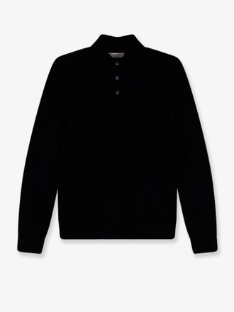 Brunello Cucinelli Polo in cashmere e seta - BRUNELLO CUCINELLI - gender_Man