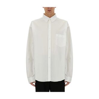 Balenciaga Large FIT Shirt - Shirts - Hombre - Blanco - M
