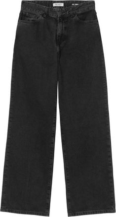 Carhartt Work in Progress Lavine Pant - Dames - Loose Fit Jeans - Zwart - W28 - Katoen - Jeans