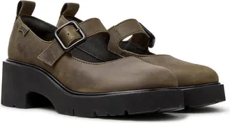 Camper Milah Mary Jane in Dark Green at Nordstrom, Size 36