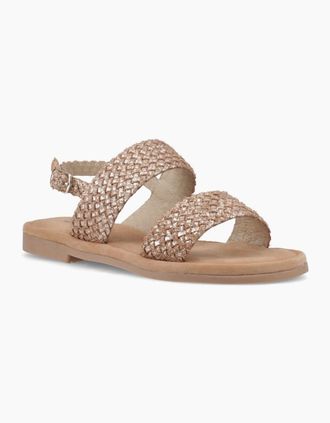 Hush Puppies Womens Helene Womens Wide Fit Sandals - Brown - Size: 6