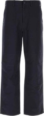 Givenchy Broeken, Heren, Blauw, M, Rechte Broek