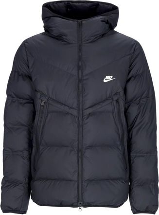 Nike Heren, Jassen, Zwart, Maat: 2XL Poliester