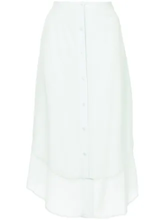 Sies Marjan Gonna con design a pi&ugrave; strati - Verde