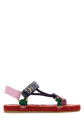 Valentino Garavani Multi Color Open Toe Sandals