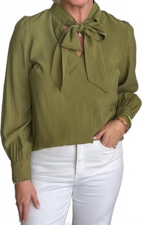 Velvet Heart Anastasia Top In Antique Moss