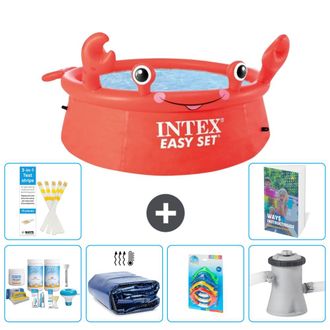 Intex Piscina Easy Set Redonda - Cangrejo - 183x51 Cm - 7-piezas S108