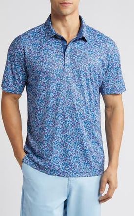 Swannies Fore Scatter Print Golf Polo in Navy at Nordstrom Rack, Size Xx-Large