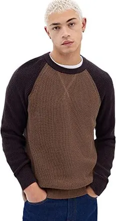 Gap Mens Fisherman Crewneck Sweater, Olive Green, Large From $81.99 