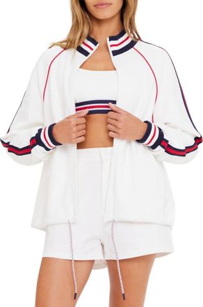 The Upside Love Morgan Jacket In White