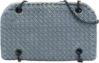 Bottega Veneta Pre-owned Bottega Veneta Grosgrain Intrecciato Duo Shoulder Bag Ladies B01181274Q