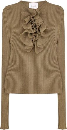 Nude Nude, Donna, Maglie, Verde, L, new