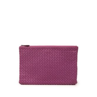 Bottega Veneta Pre-owned Bottega Veneta Nappa Intrecciato Clutch Unisex P249M54F48XJK8TL