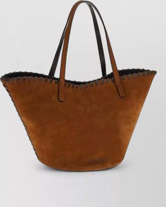 Staud bean calf leather shoulder bag