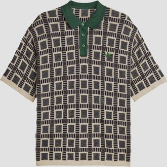 adidas Originals Mens Brain Dead Polo Shirt in Sand - Size X-Large