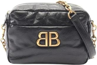 Balenciaga Pre-owned Vintage Handtas - Dames - Vintage Schoudertas - Zwart - ONE Size - Leer - Vintage