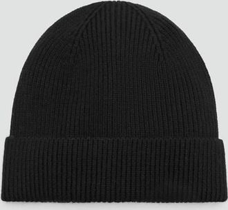 Mango Cappello lana coste nero - Uomo - Taglia unica - MANGO MAN