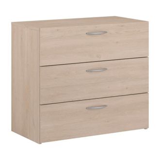Parisot C&oacute;moda - Easy Life - 3 Cajones - Roble - 78,2 X 69,3 X 40,8 - Parisot