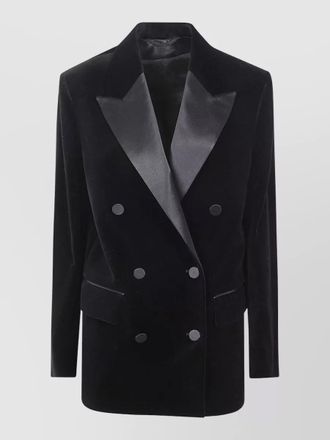 Golden Goose cotton velvet double-breasted blazer