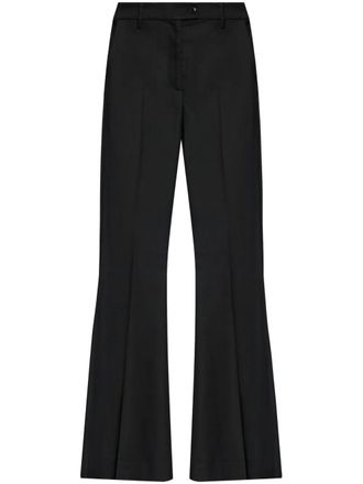 Gestuz pressed crease trousers - Black