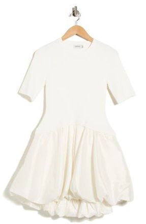SIMKHAI Kenny Bubble Minidress in Ivory at Nordstrom Rack, Size X-Small